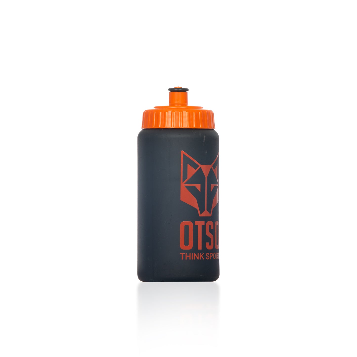 Cantimplora ecològica de ciclisme 500 ml negra