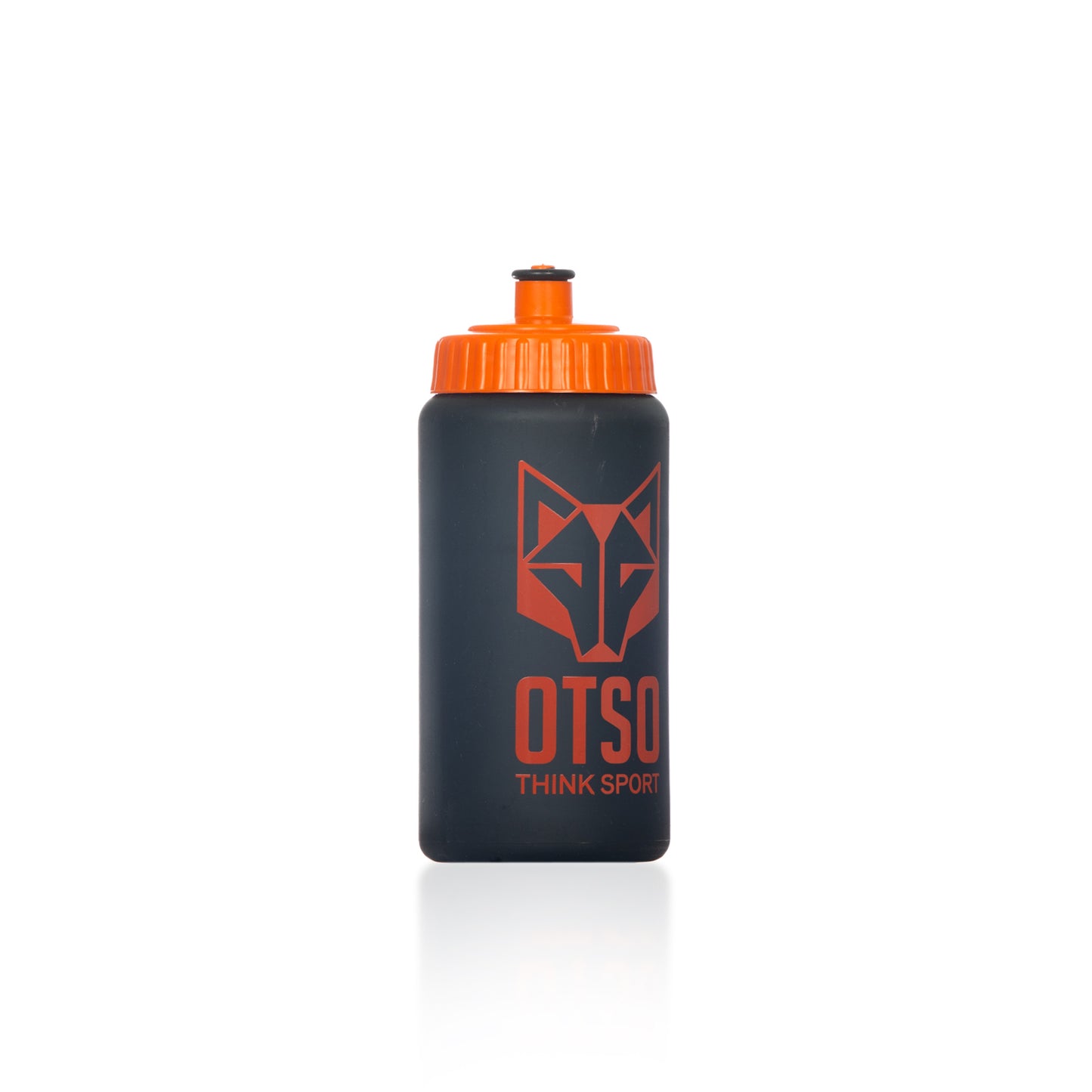 Cantimplora ecològica de ciclisme 500 ml negra