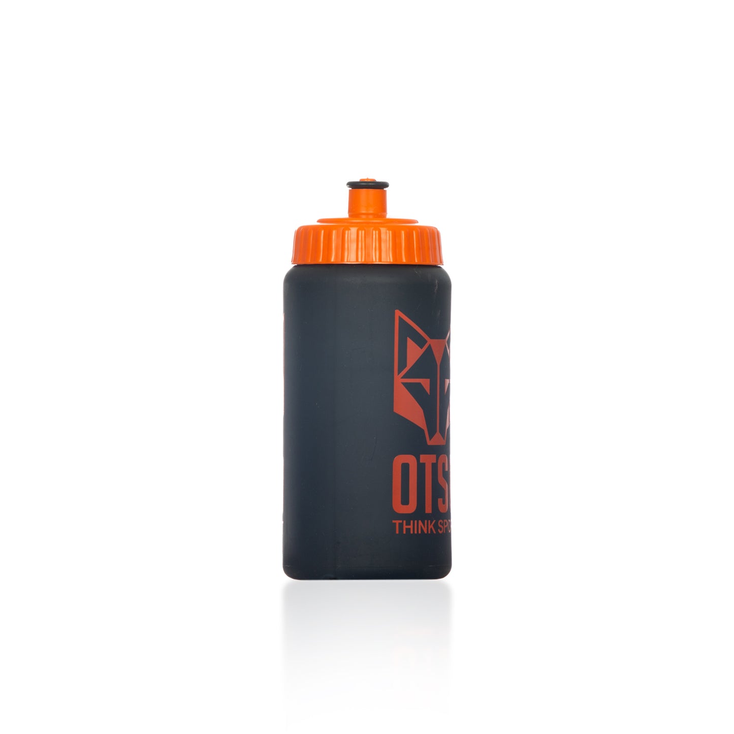 Cantimplora ecològica de ciclisme 500 ml negra