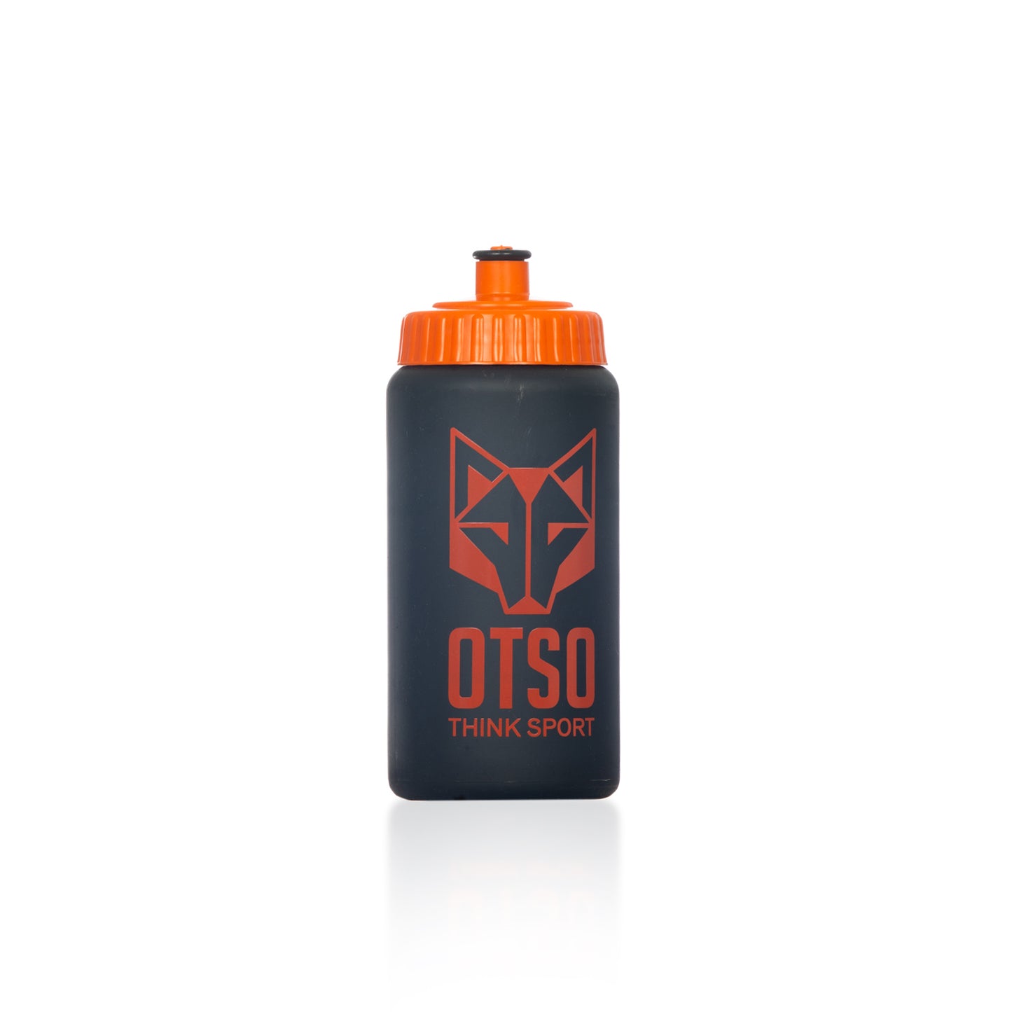 Cantimplora ecològica de ciclisme 500 ml negra