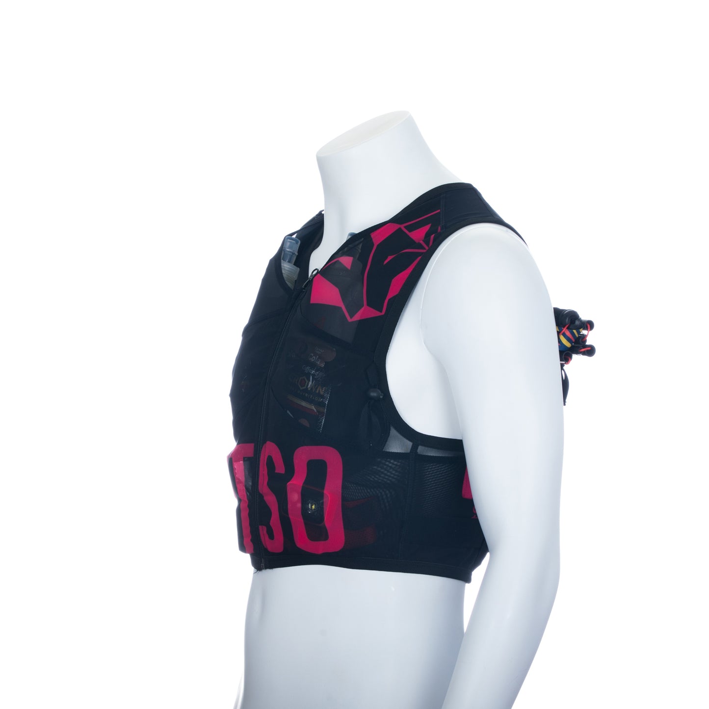 Trail running backpack - Black & Pink