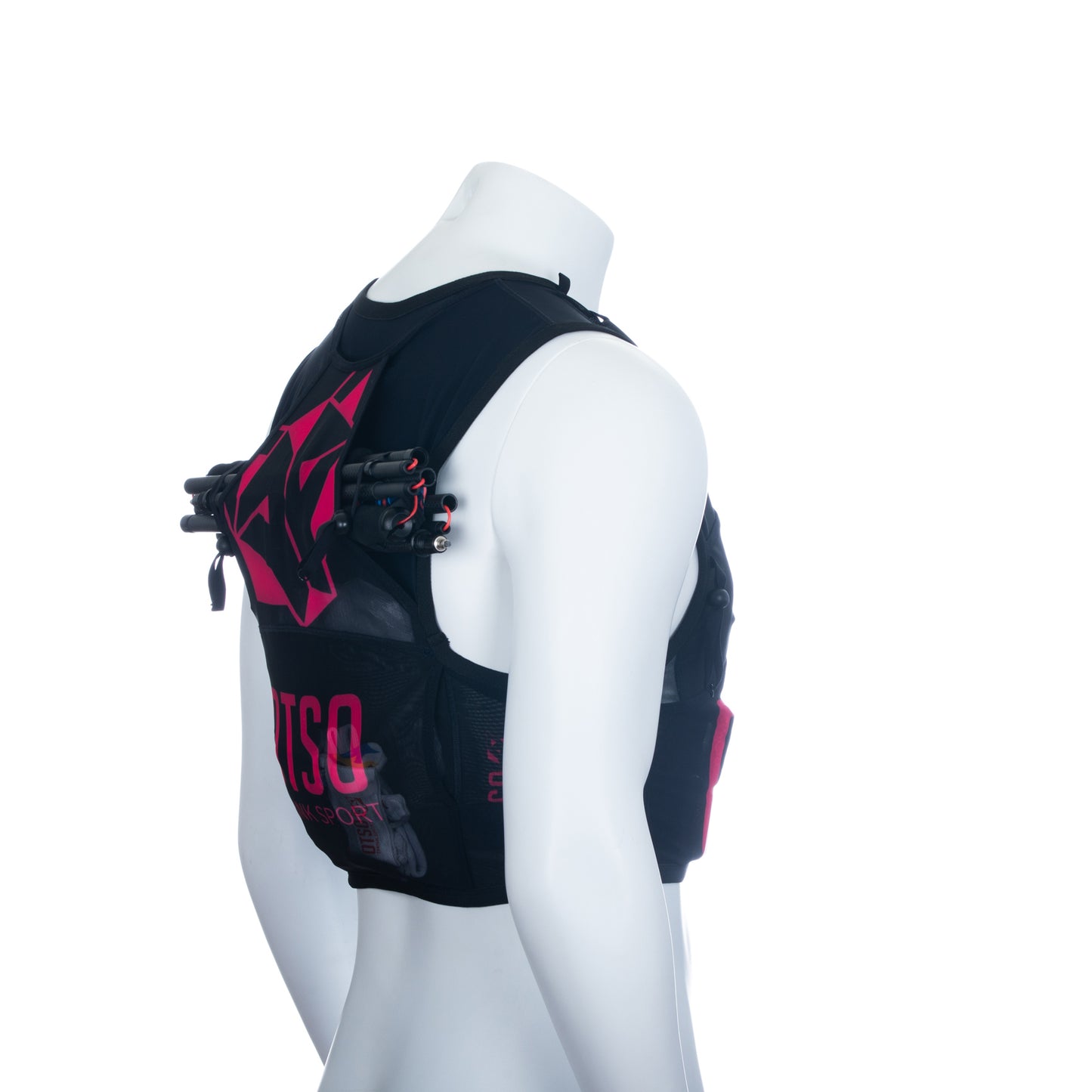 Trail running backpack - Black & Pink