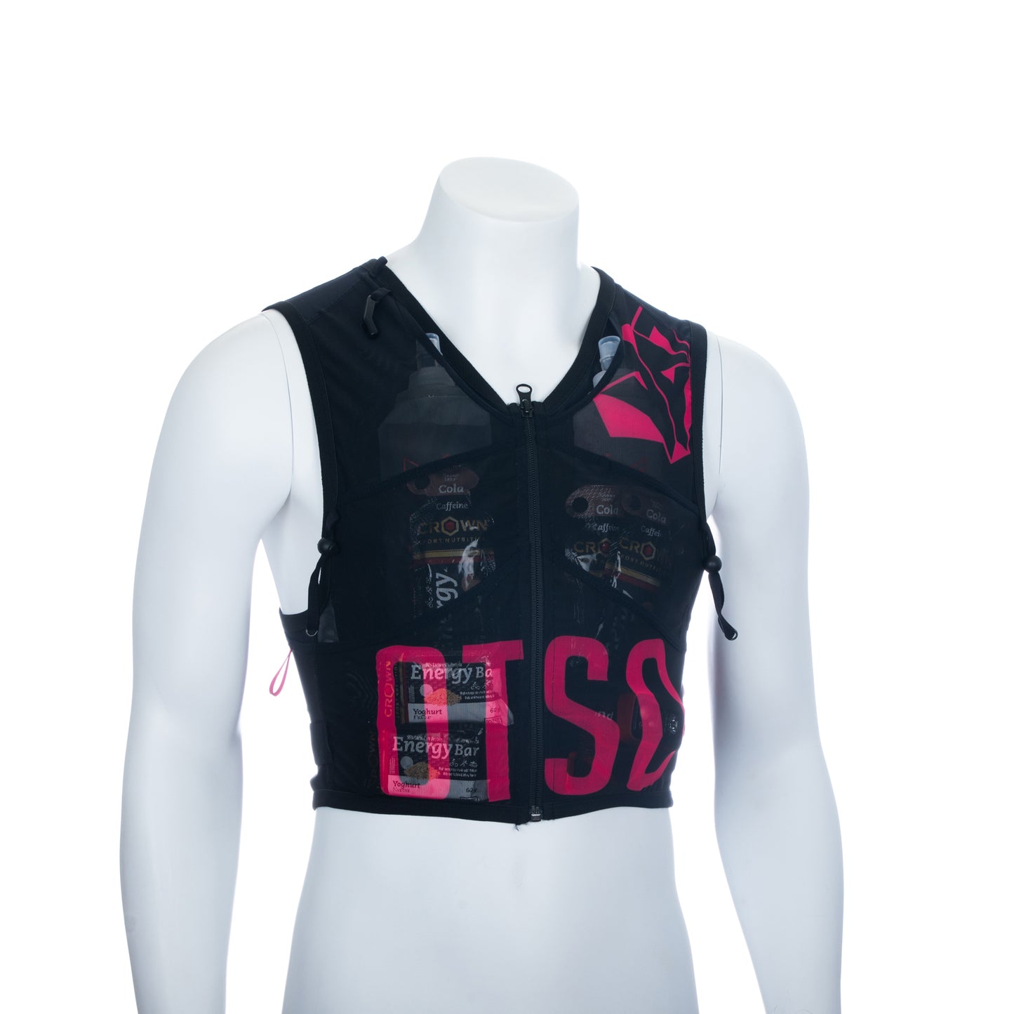 Trail running backpack - Black & Pink