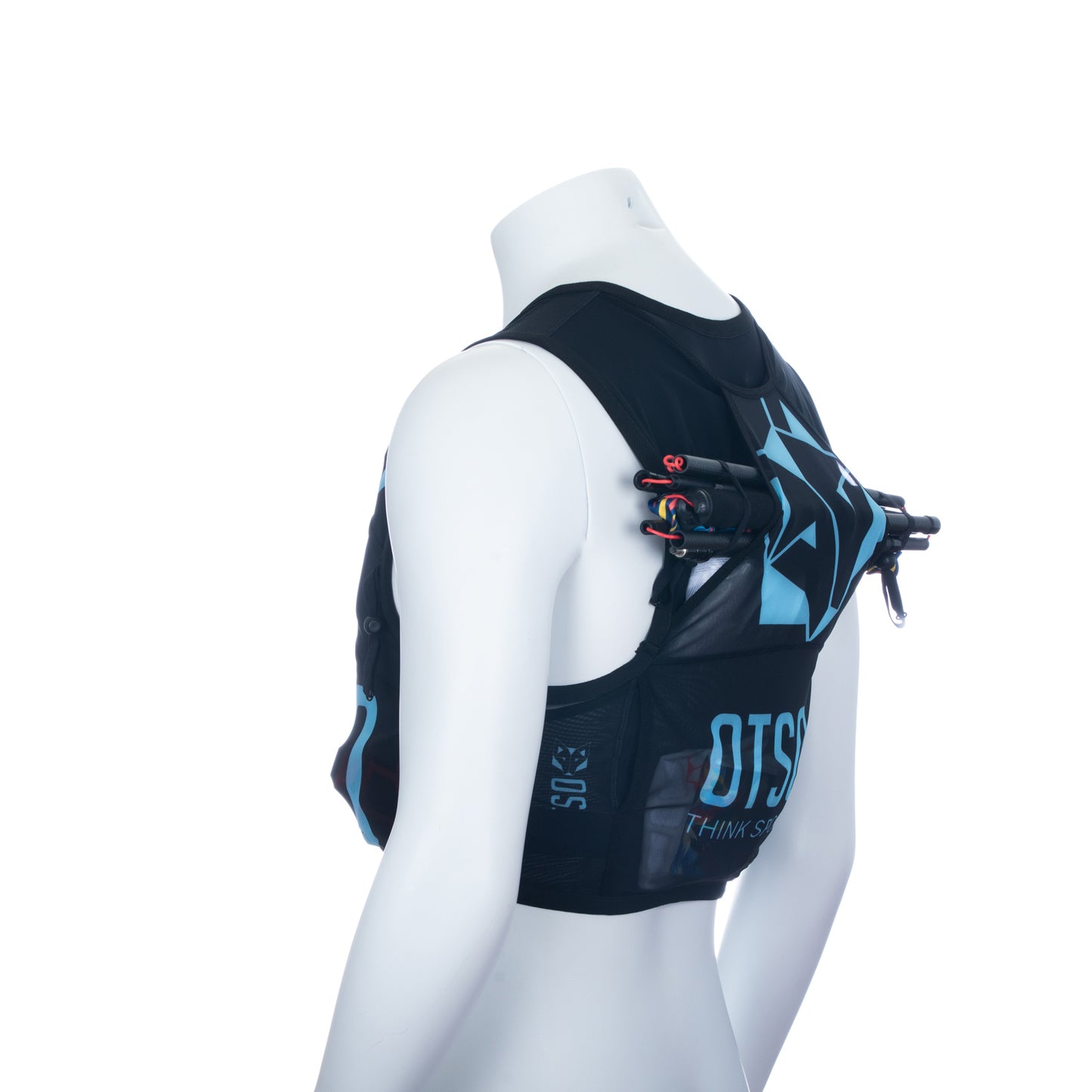 Motxilla trail running - Black & Turquoise