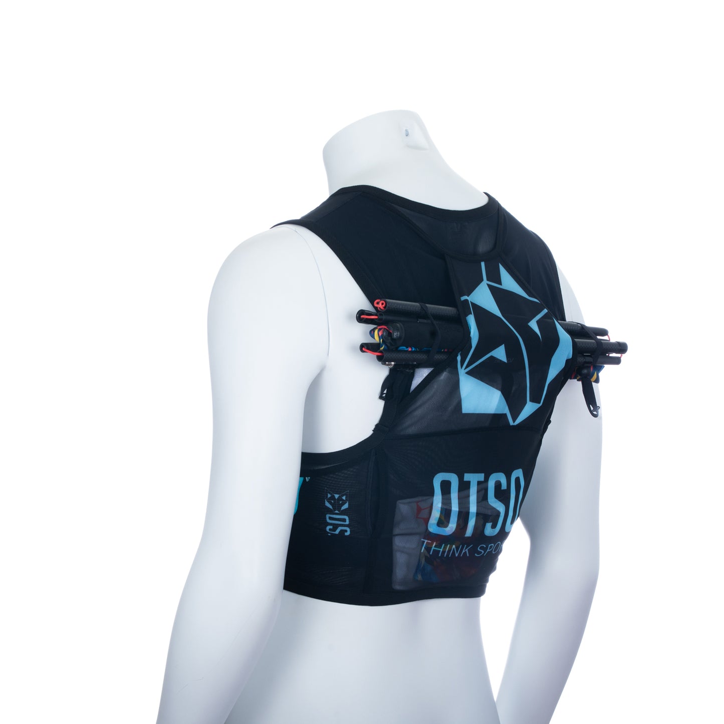 Motxilla trail running - Black & Turquoise