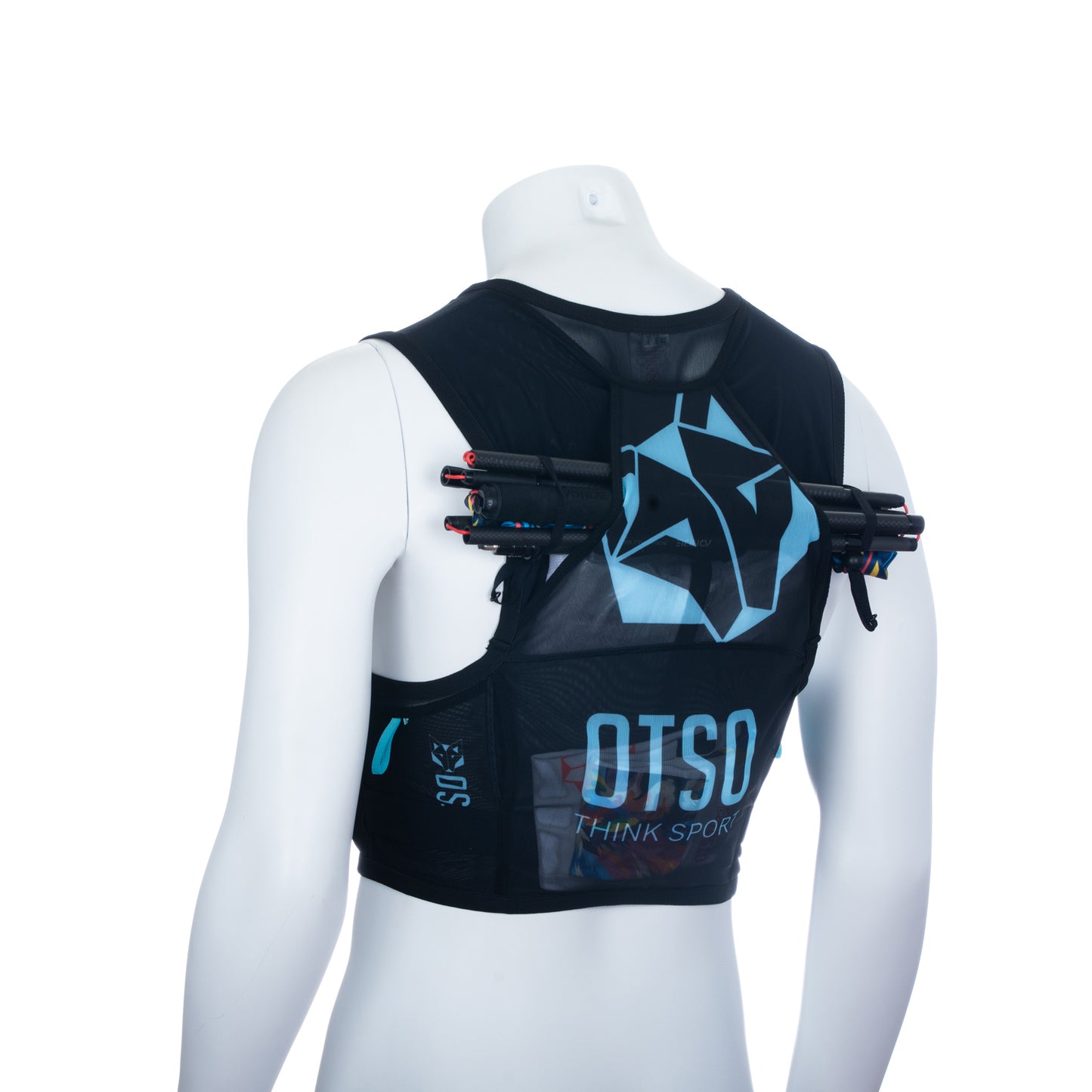 Motxilla trail running - Black & Turquoise