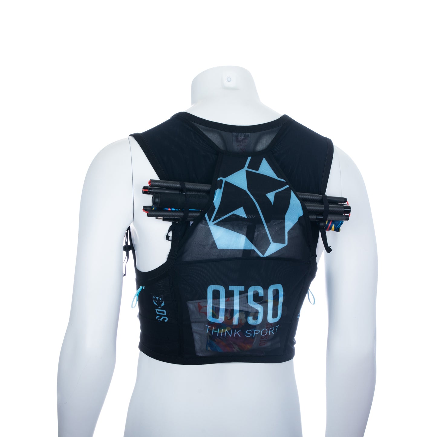 Motxilla trail running - Black & Turquoise