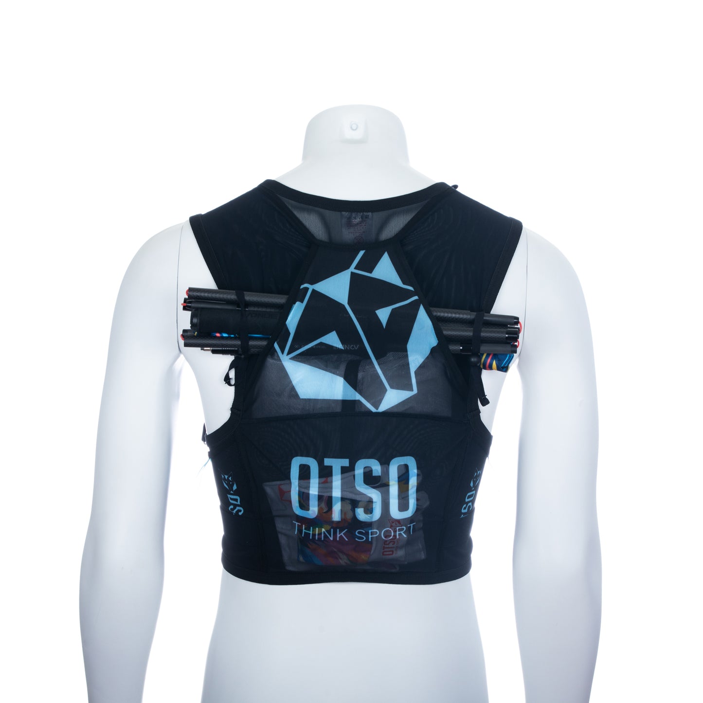 Motxilla trail running - Black & Turquoise