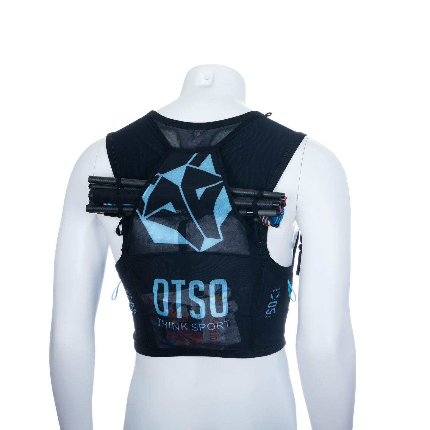 Motxilla trail running - Black & Turquoise