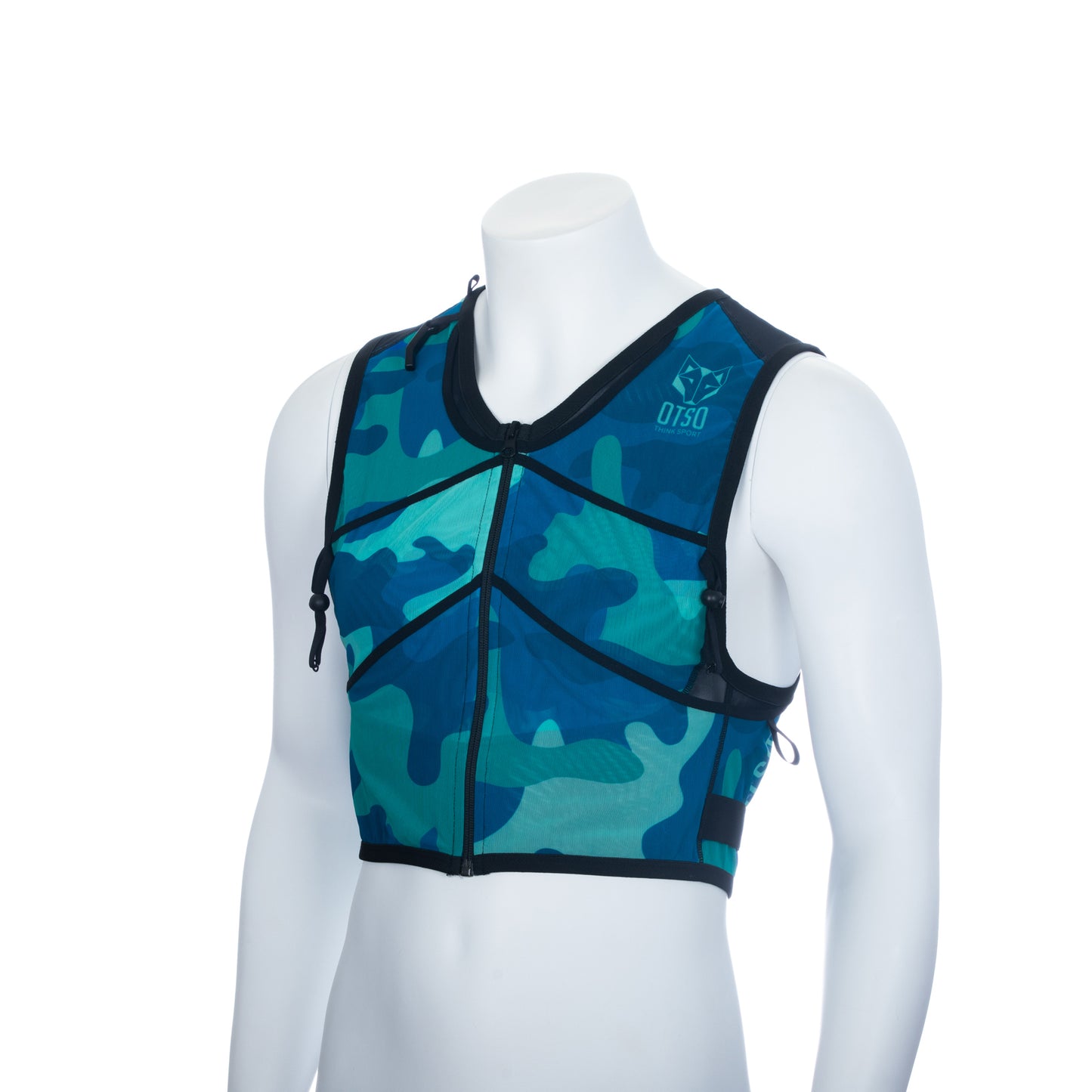 Trail running backpack - Camo Blue