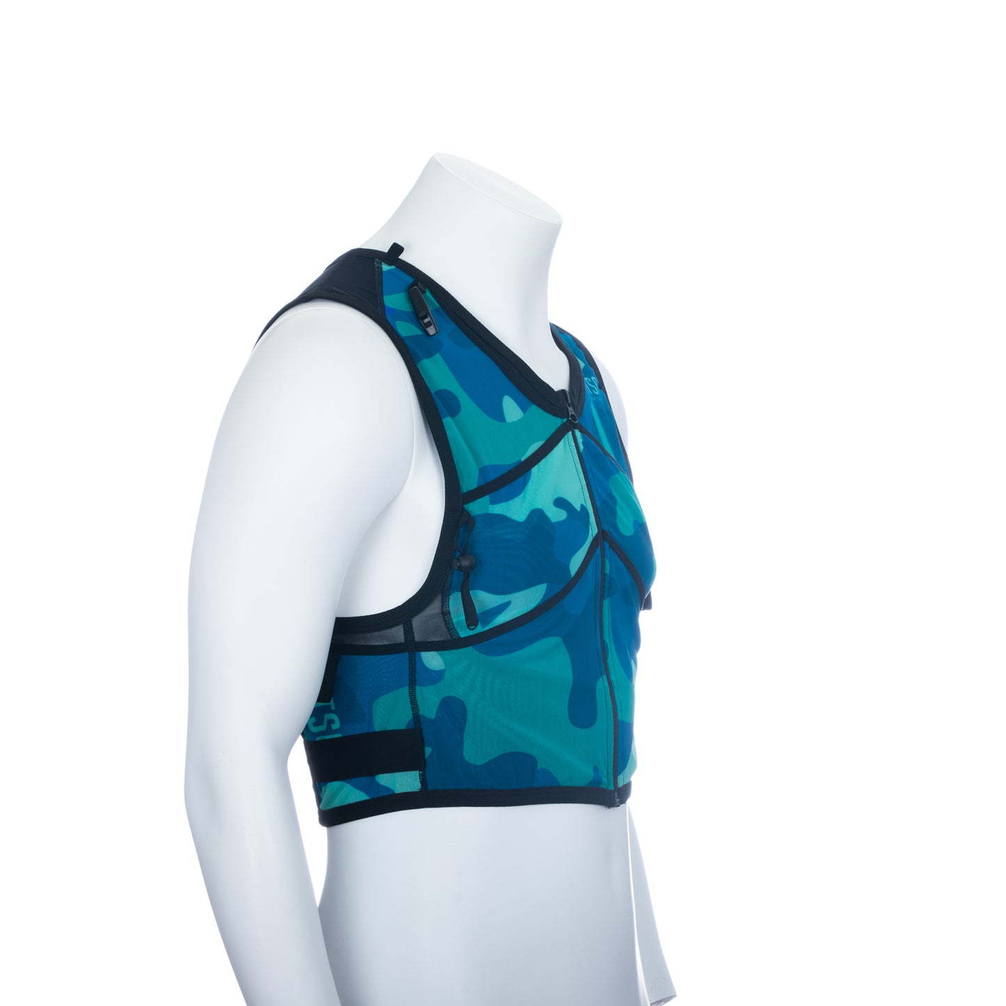 Trail running backpack - Camo Blue