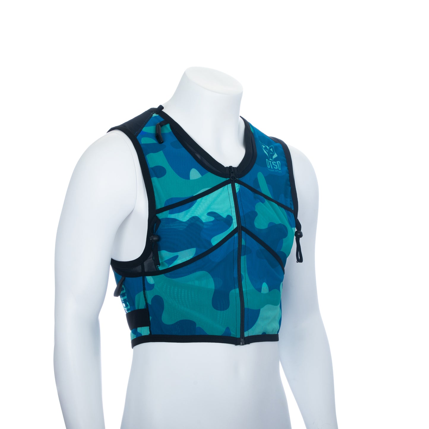 Trail running backpack - Camo Blue