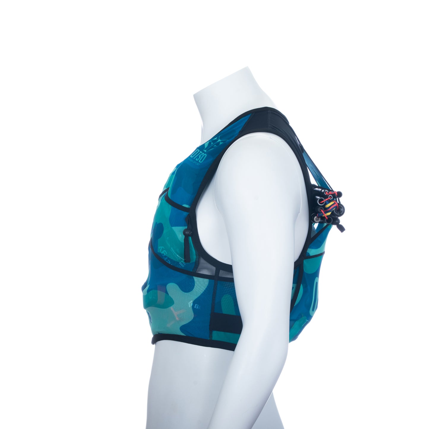 Trail running backpack - Camo Blue