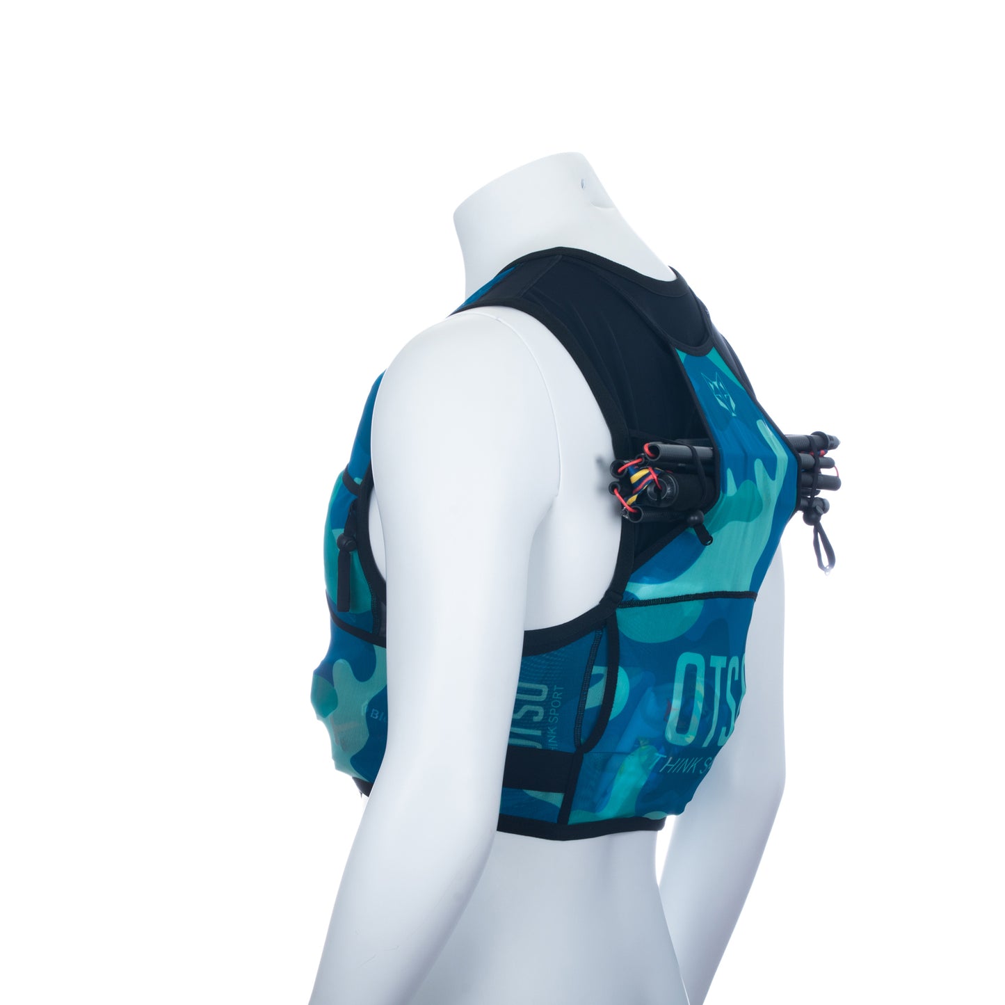 Trail running backpack - Camo Blue