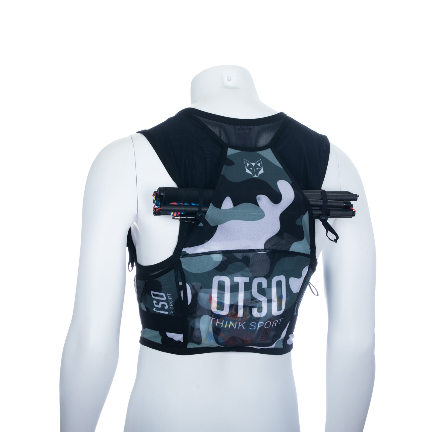 Motxilla trail running - Camo Grey