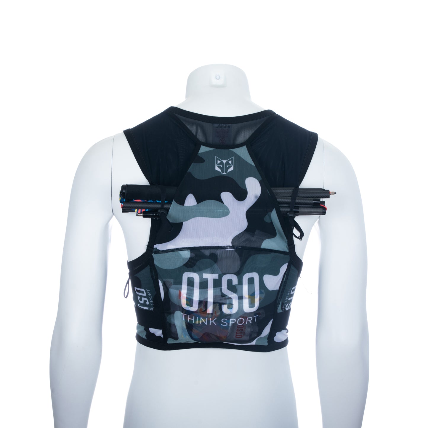 Motxilla trail running - Camo Grey
