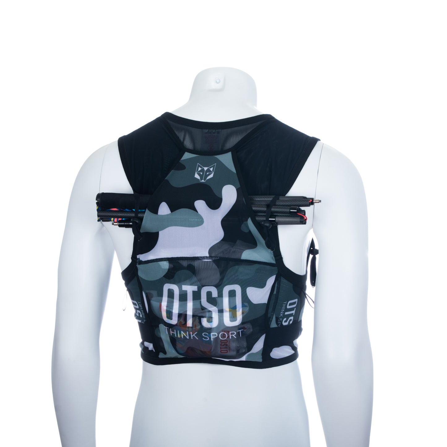 Motxilla trail running - Camo Grey