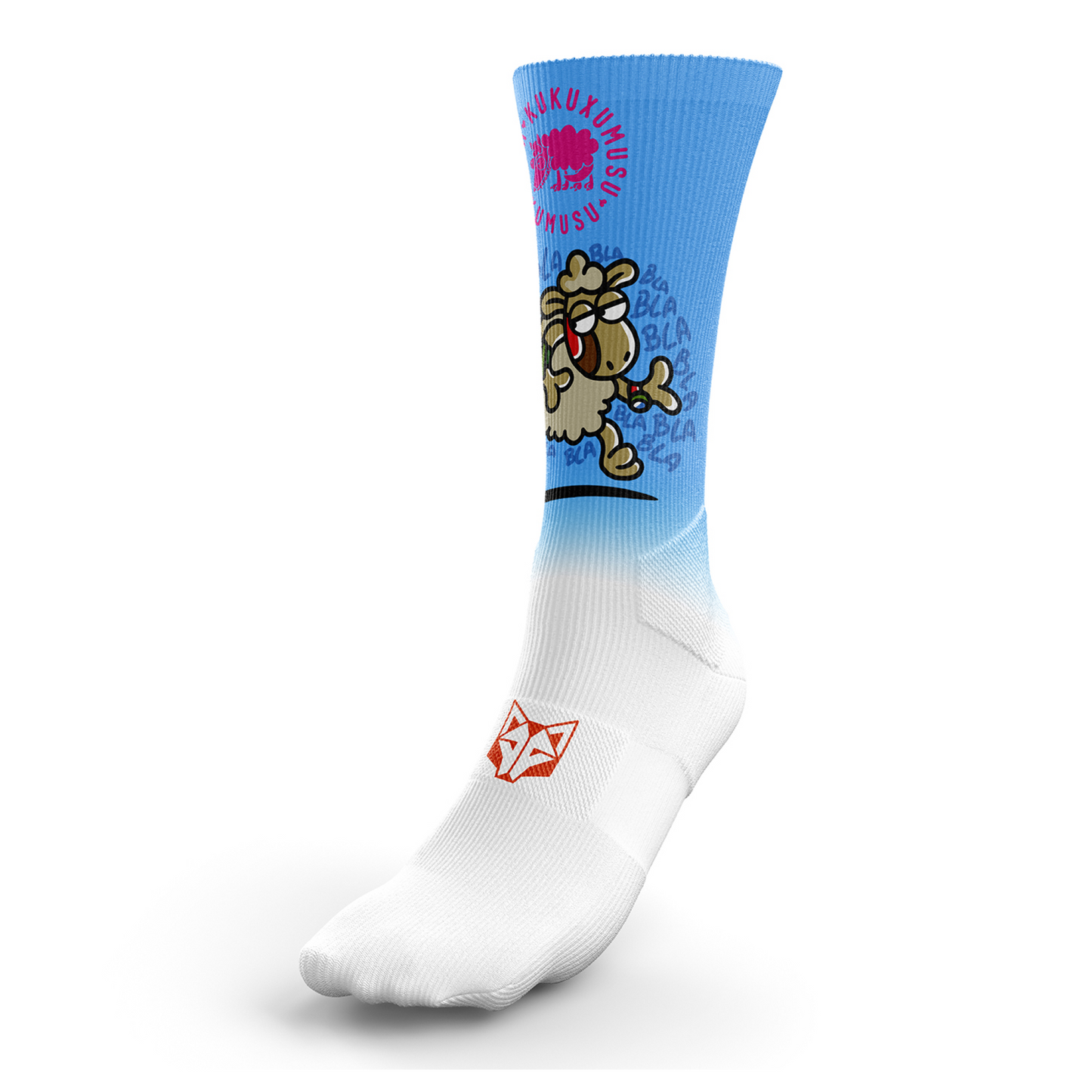 Chaussettes Sublimées - Kukuxumusu Chatty Runner