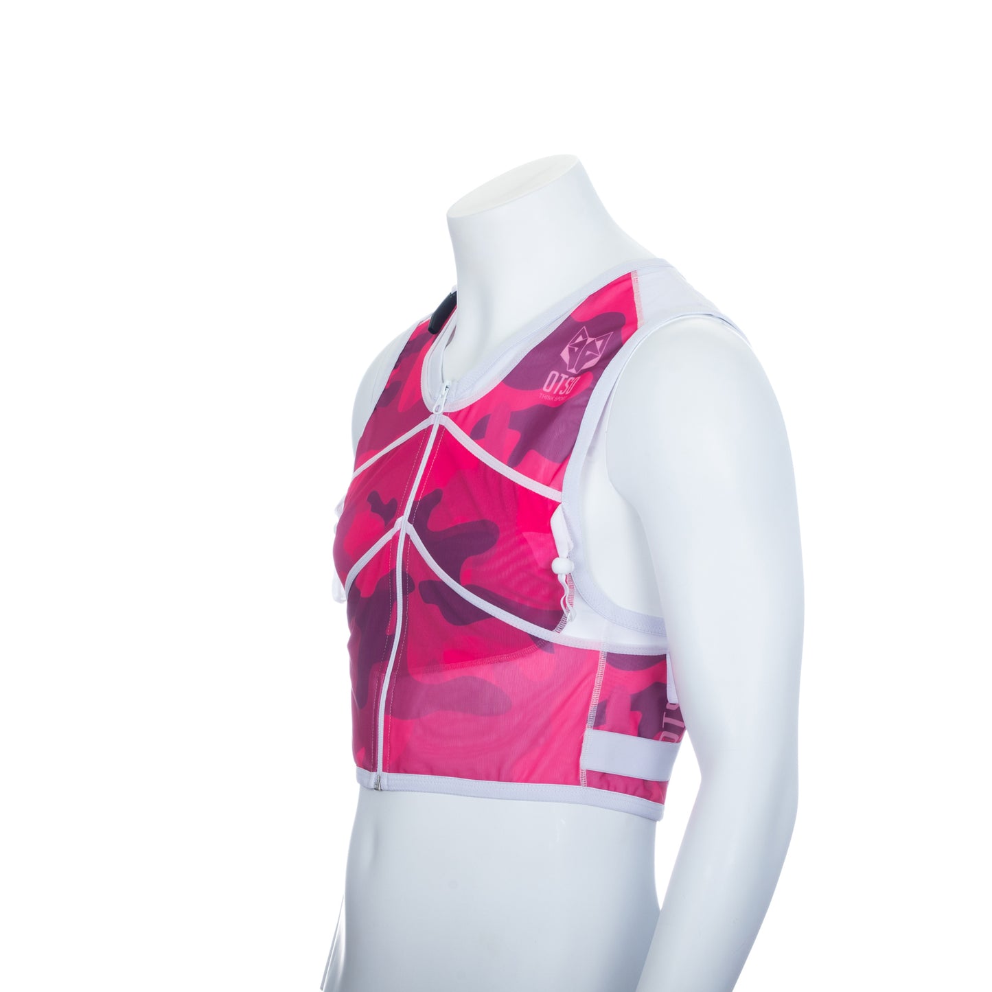 Mochila para corrida de trilha - Camo Pink