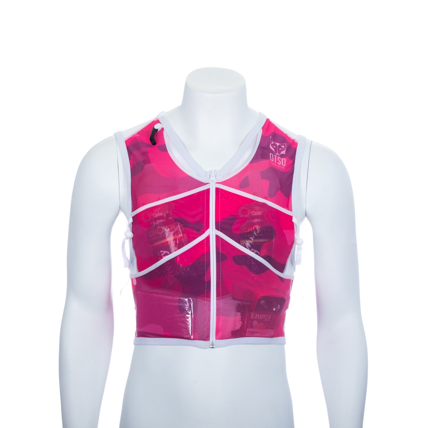 Mochila para corrida de trilha - Camo Pink
