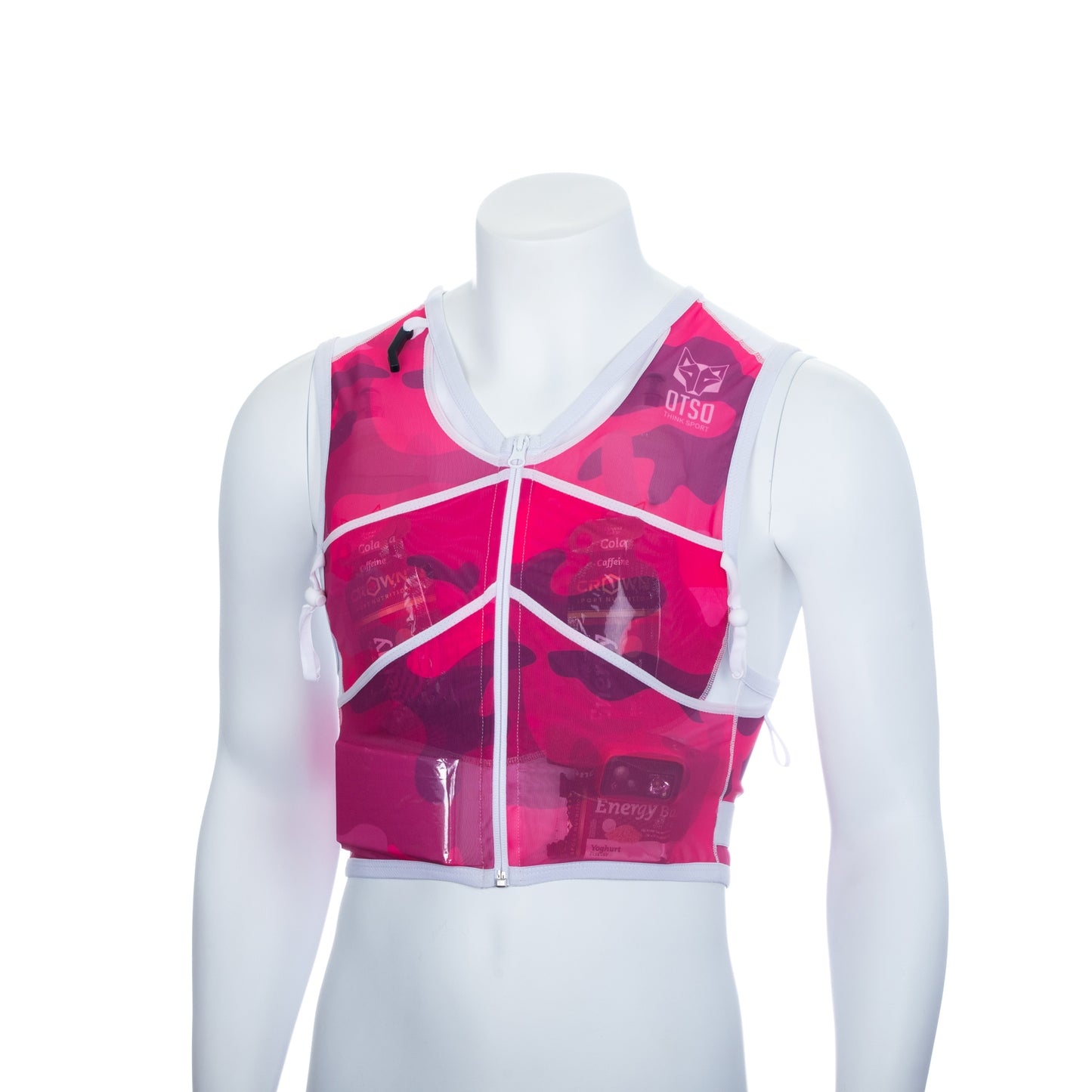 Mochila para corrida de trilha - Camo Pink