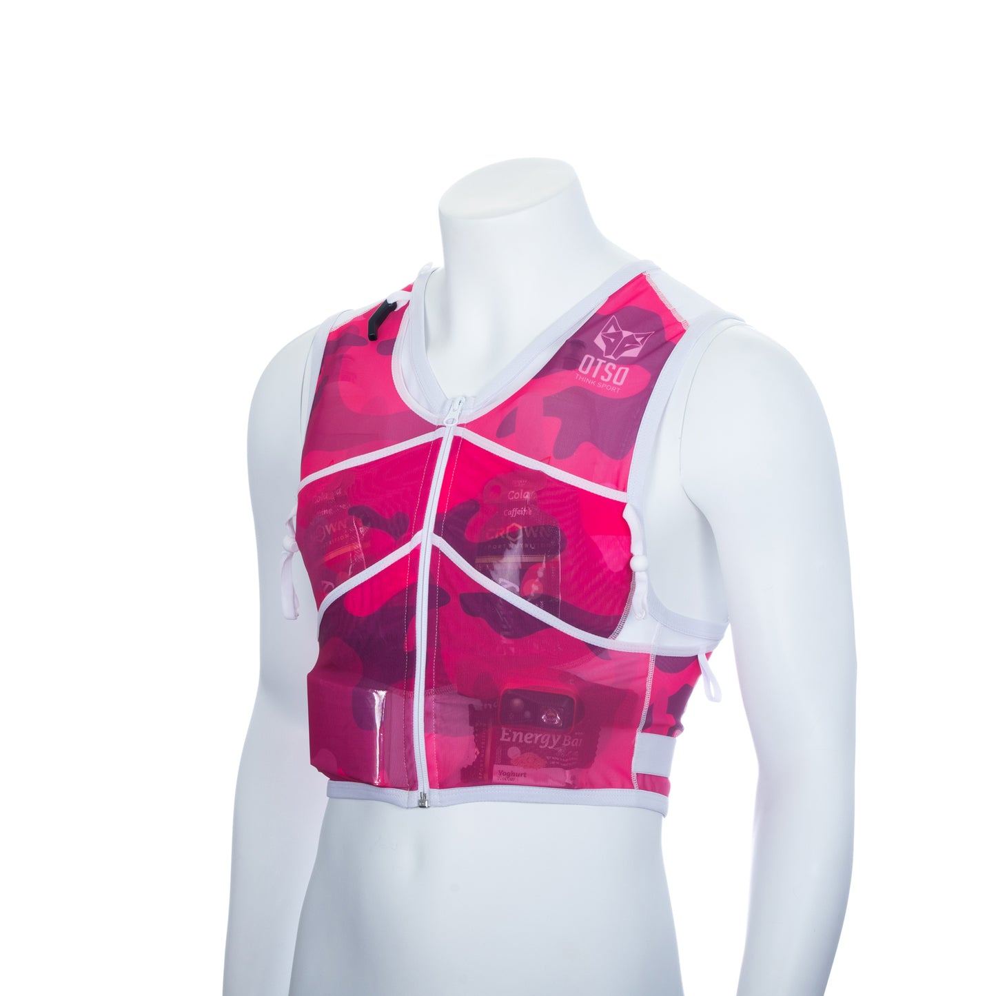 Mochila para corrida de trilha - Camo Pink
