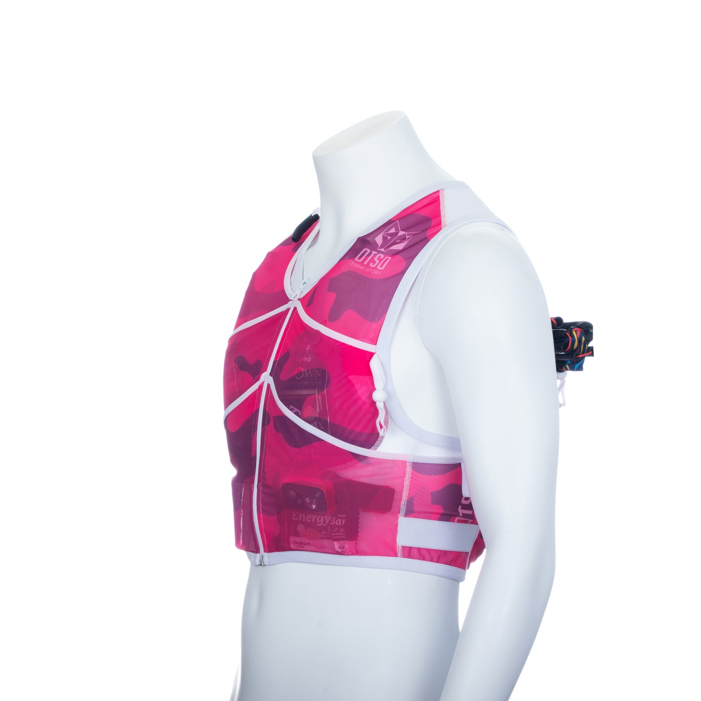 Mochila para corrida de trilha - Camo Pink