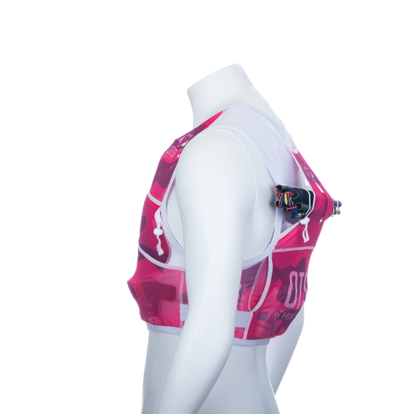 Mochila para corrida de trilha - Camo Pink