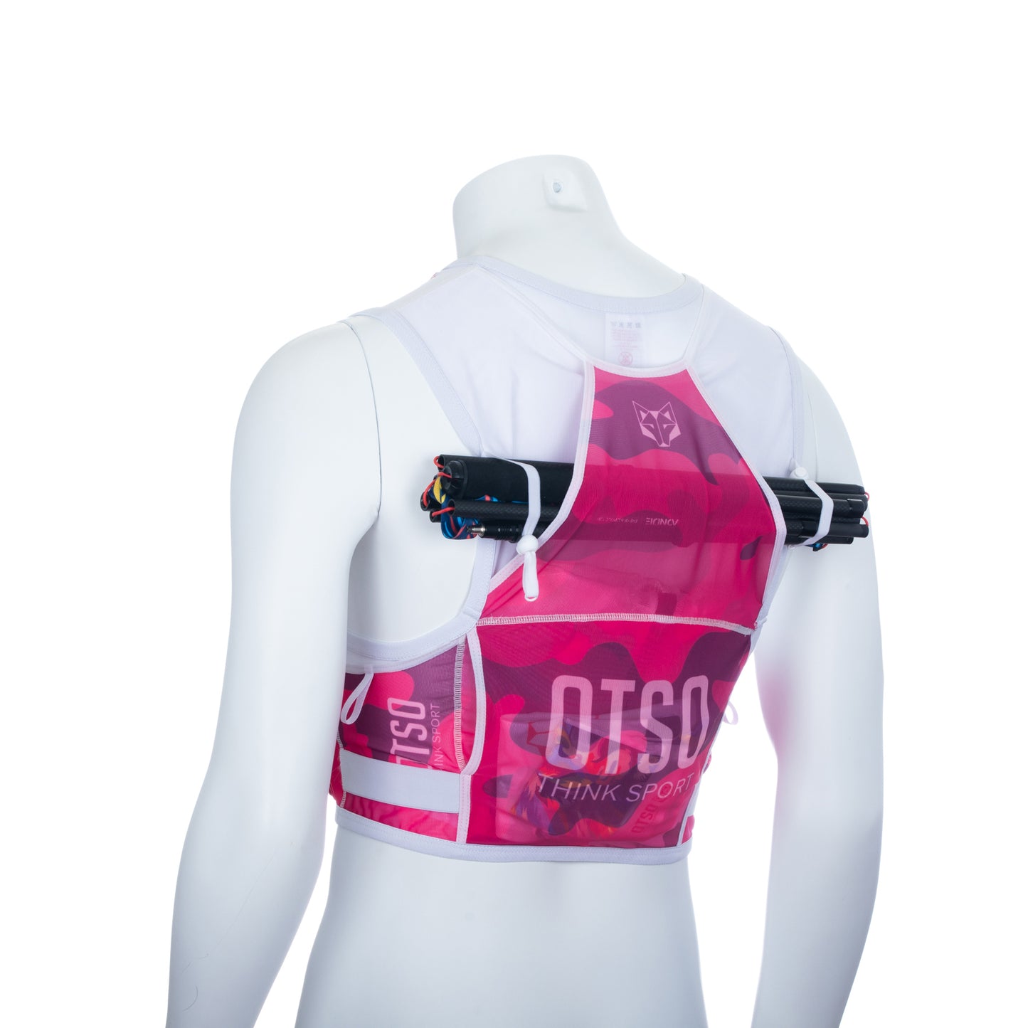 Mochila para corrida de trilha - Camo Pink