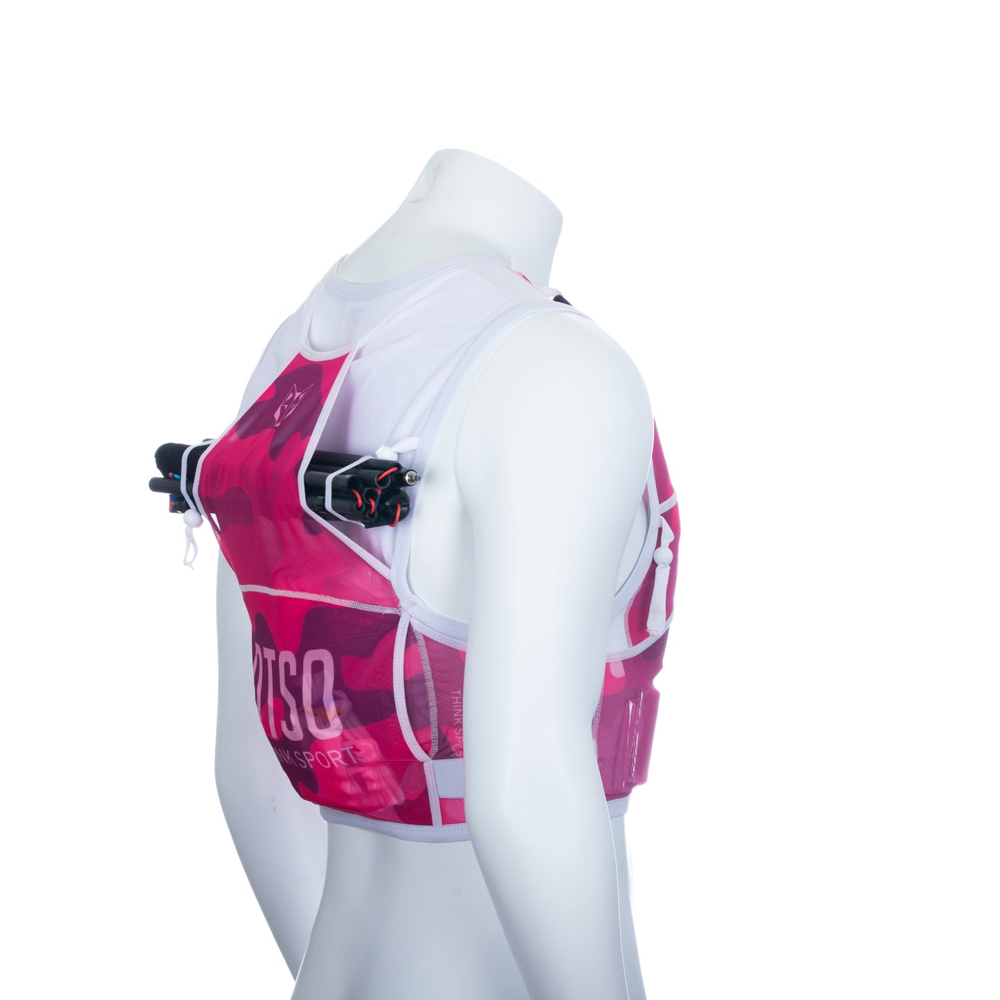 Mochila para corrida de trilha - Camo Pink