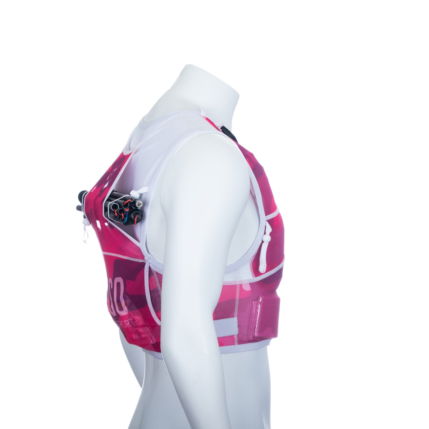 Mochila para corrida de trilha - Camo Pink
