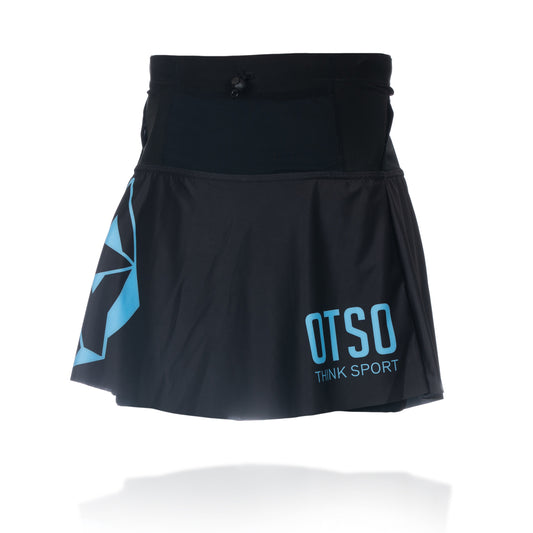 Faldilla de córrer - Black & Turquoise