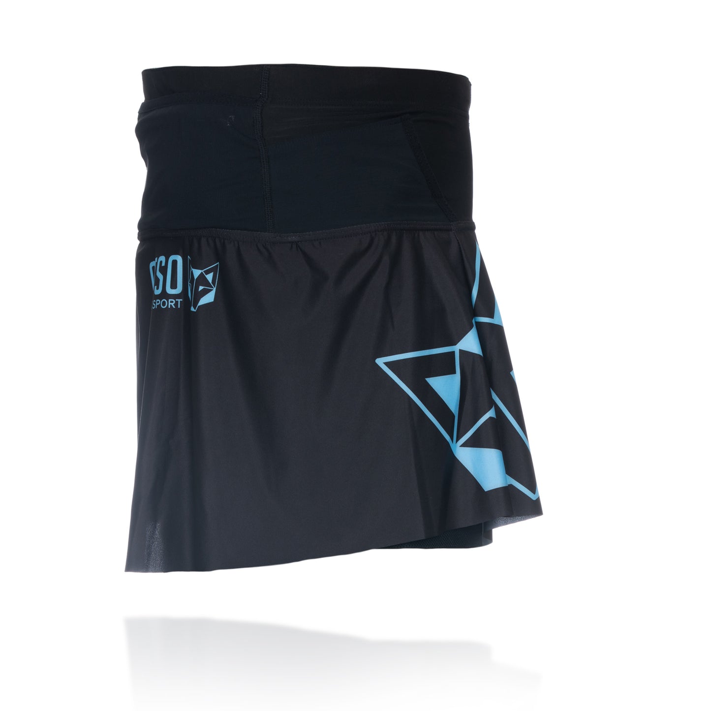 Skirt woman - Black & Turquoise