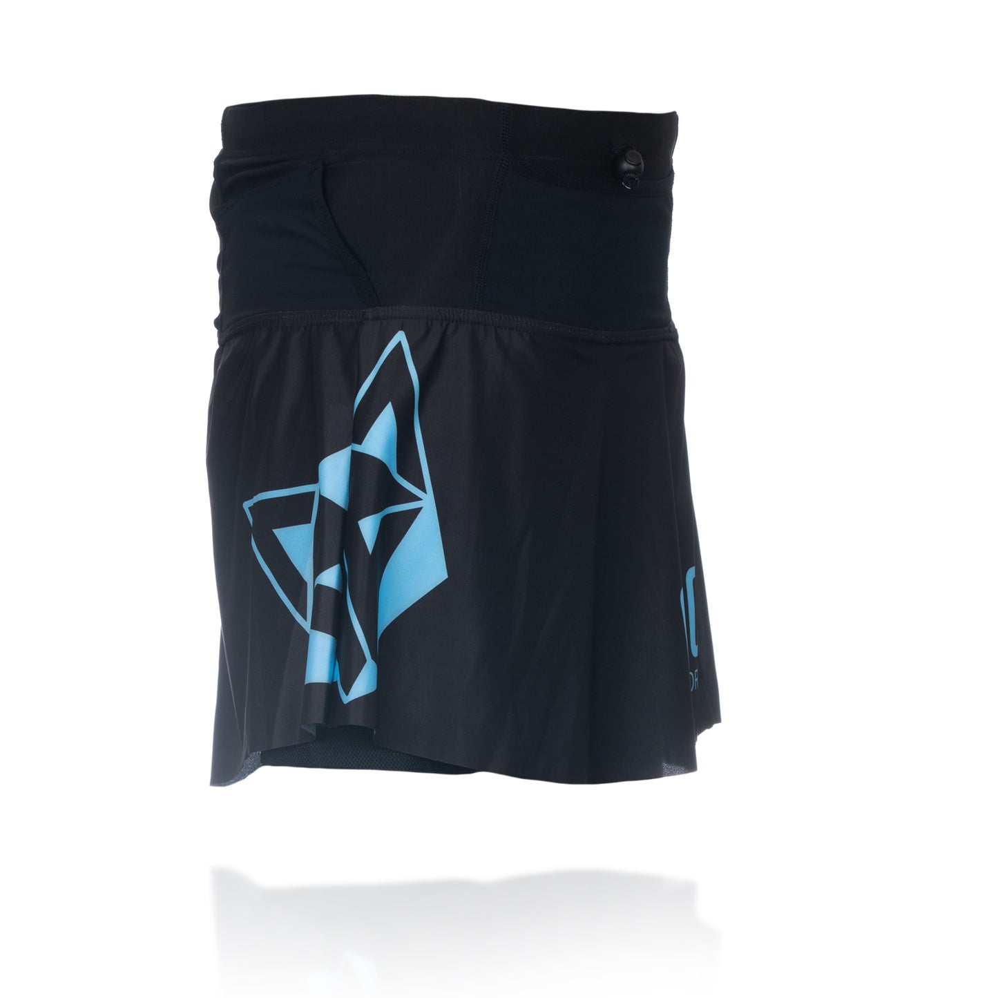 Skirt woman - Black & Turquoise