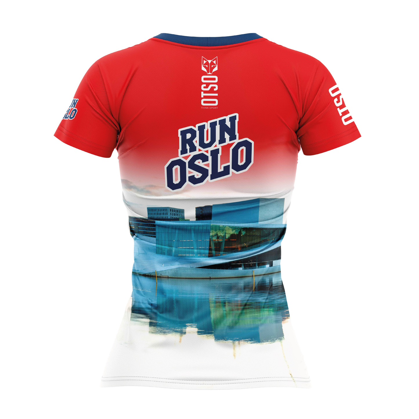 T-shirt manica corta da donna - Run Oslo 2024 (Outlet)