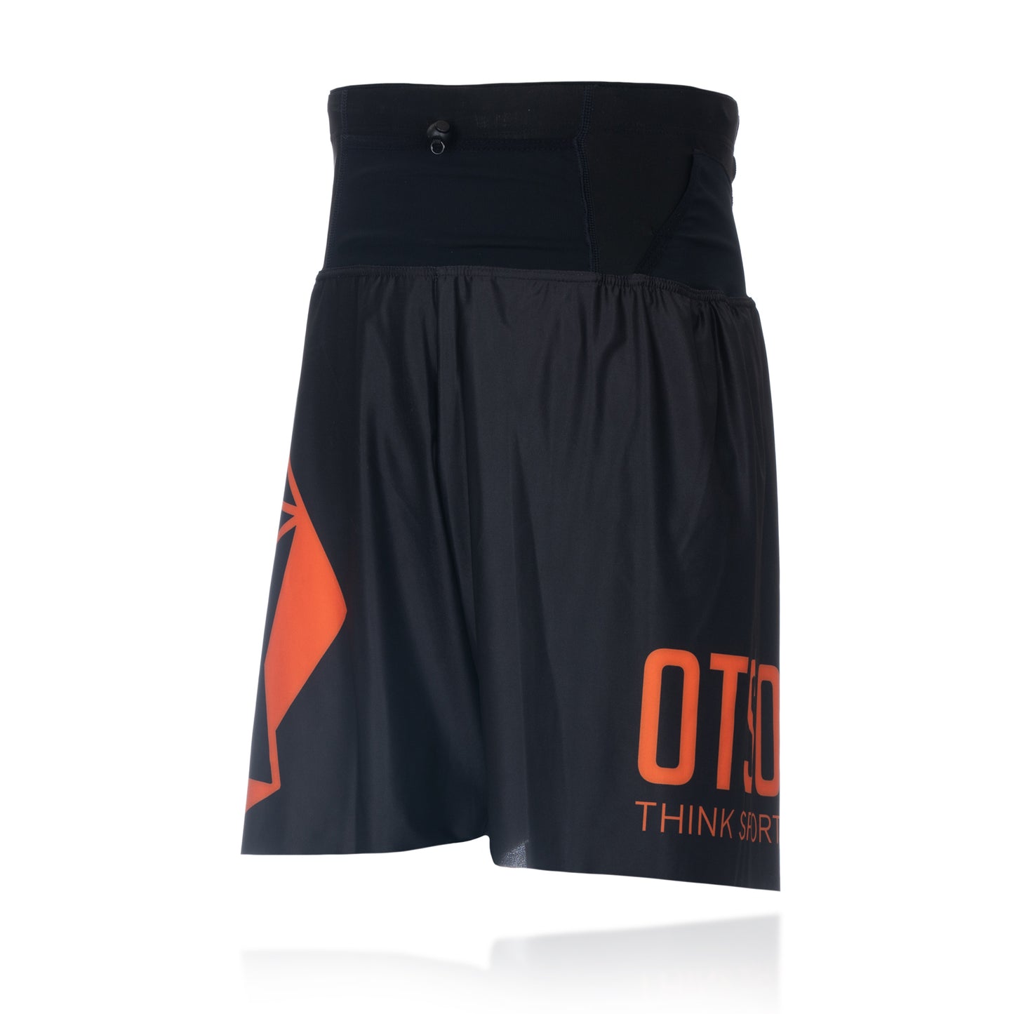 Pantalón corto - Black & Orange