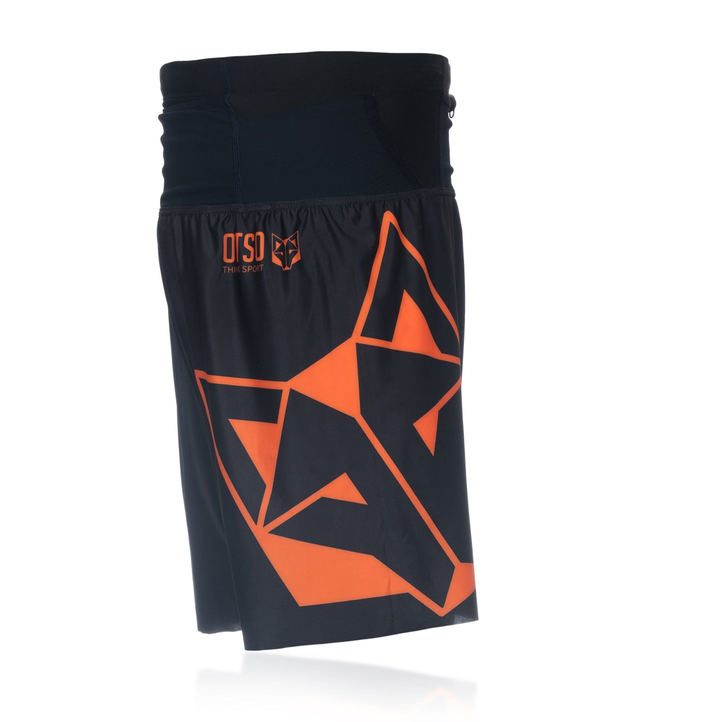 Pantalón corto - Black & Orange
