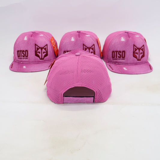 Snapback Cap - Pink Jeans