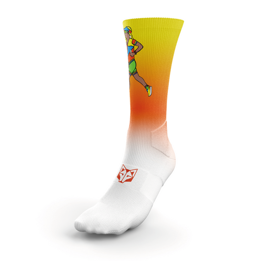 Sublimated Socks - Time to Tri Woman Run