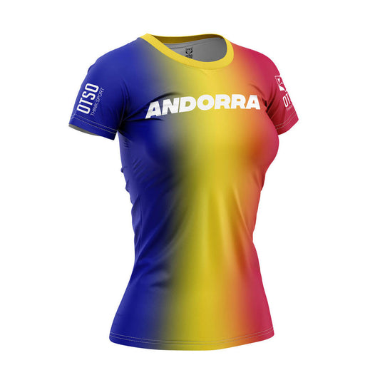 T-shirt manica corta da donna - Andorra (Outlet)