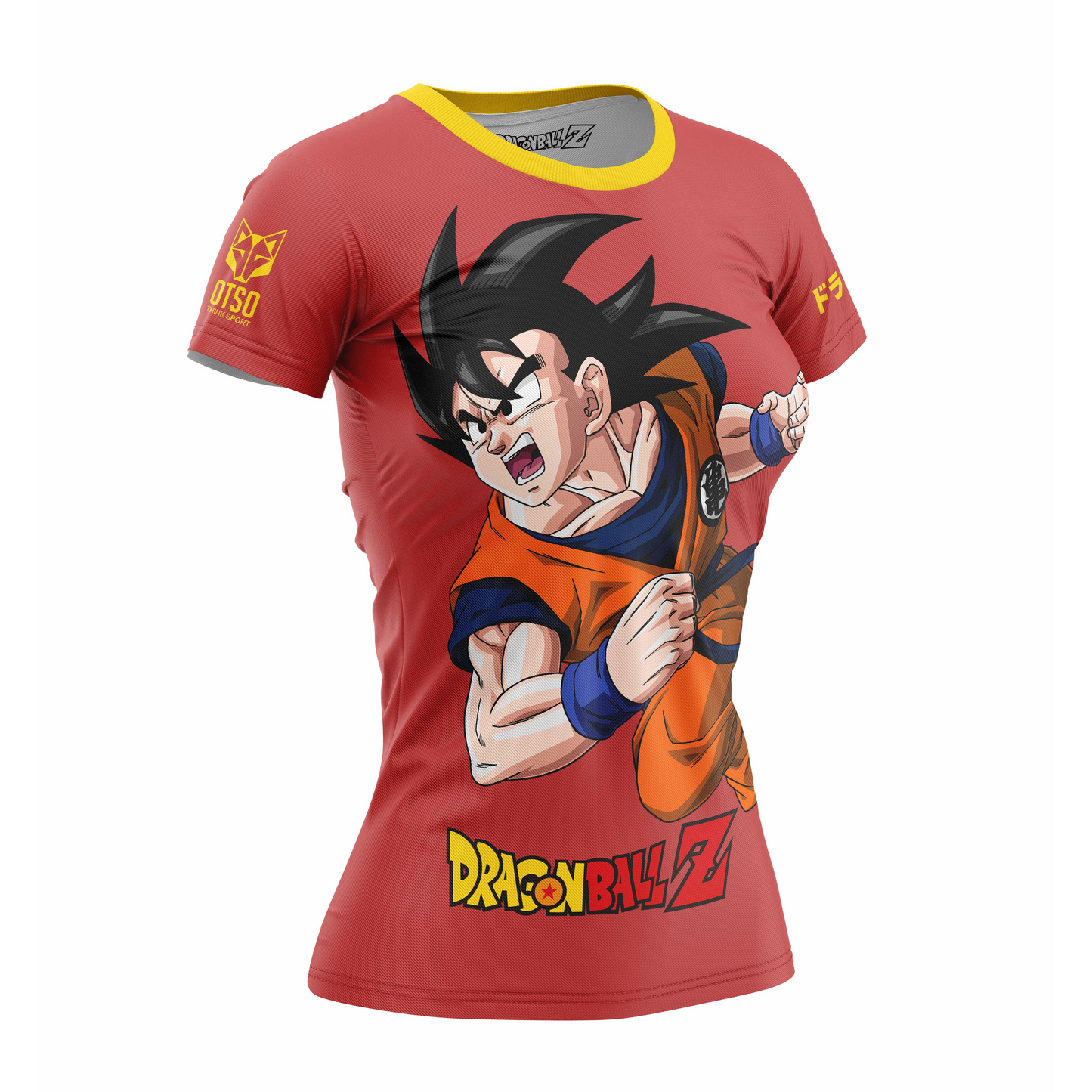 Short sleeve t-shirt women - Dragon Ball Z Goku Shenron