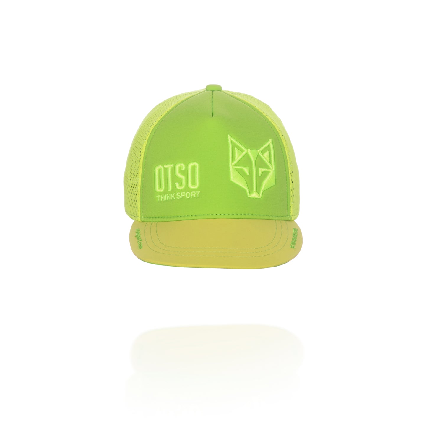 Gorra Snapback - Fluo Green & Fluo Yellow