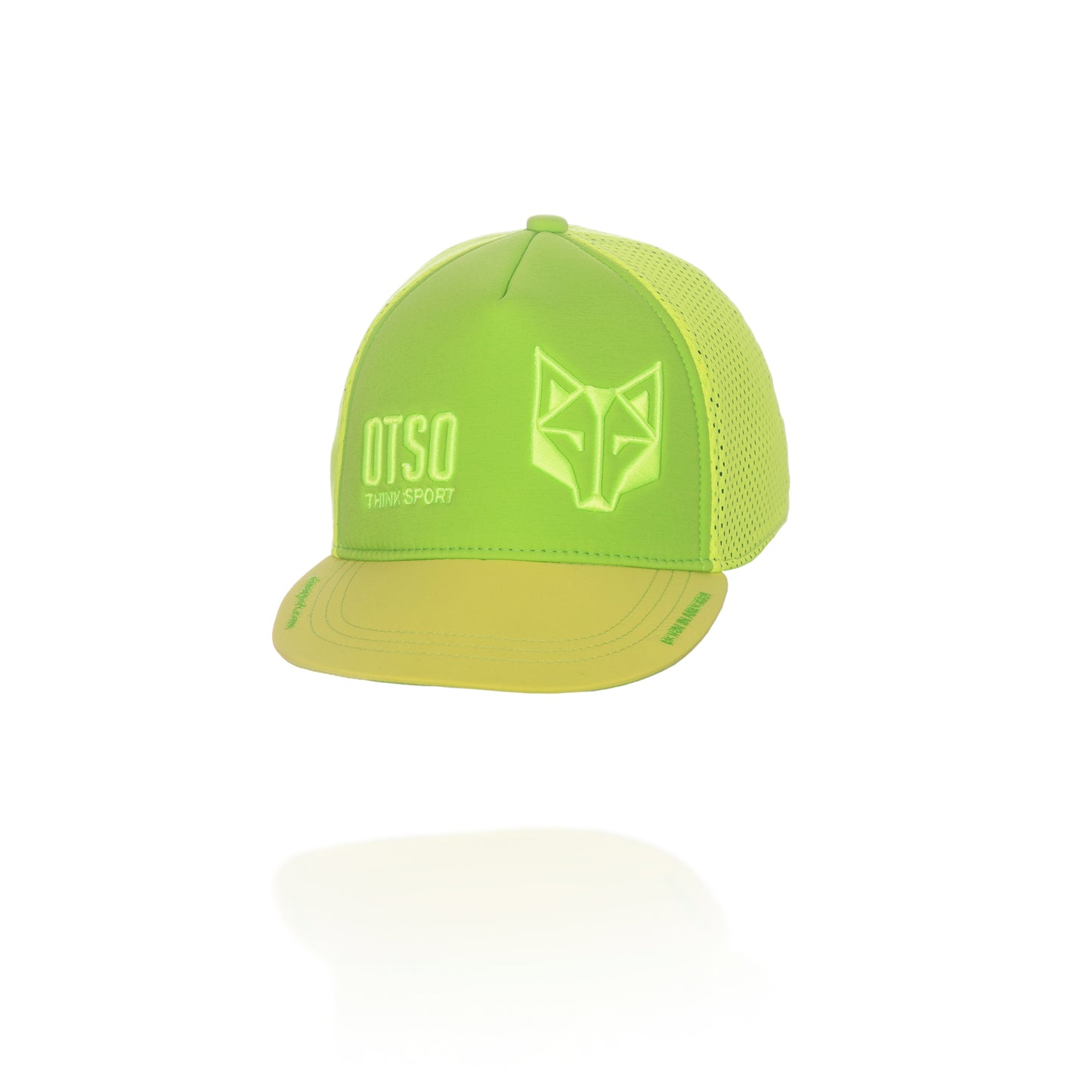 Gorra Snapback - Fluo Green & Fluo Yellow