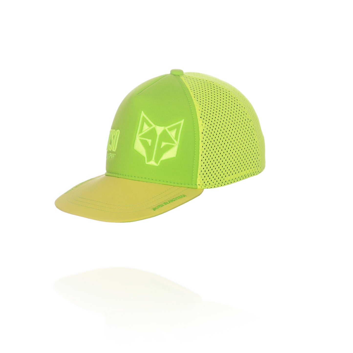 Gorra Snapback - Fluo Green & Fluo Yellow