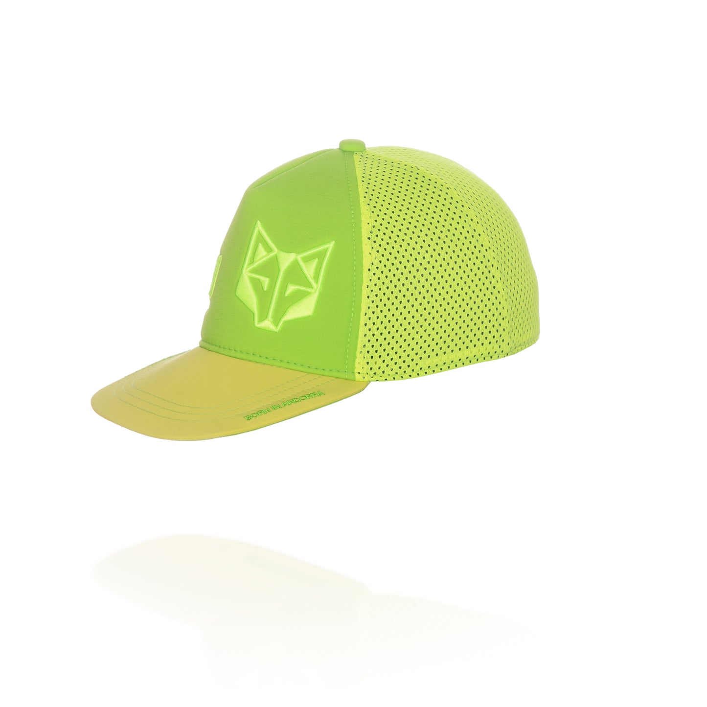 Gorra Snapback - Fluo Green & Fluo Yellow