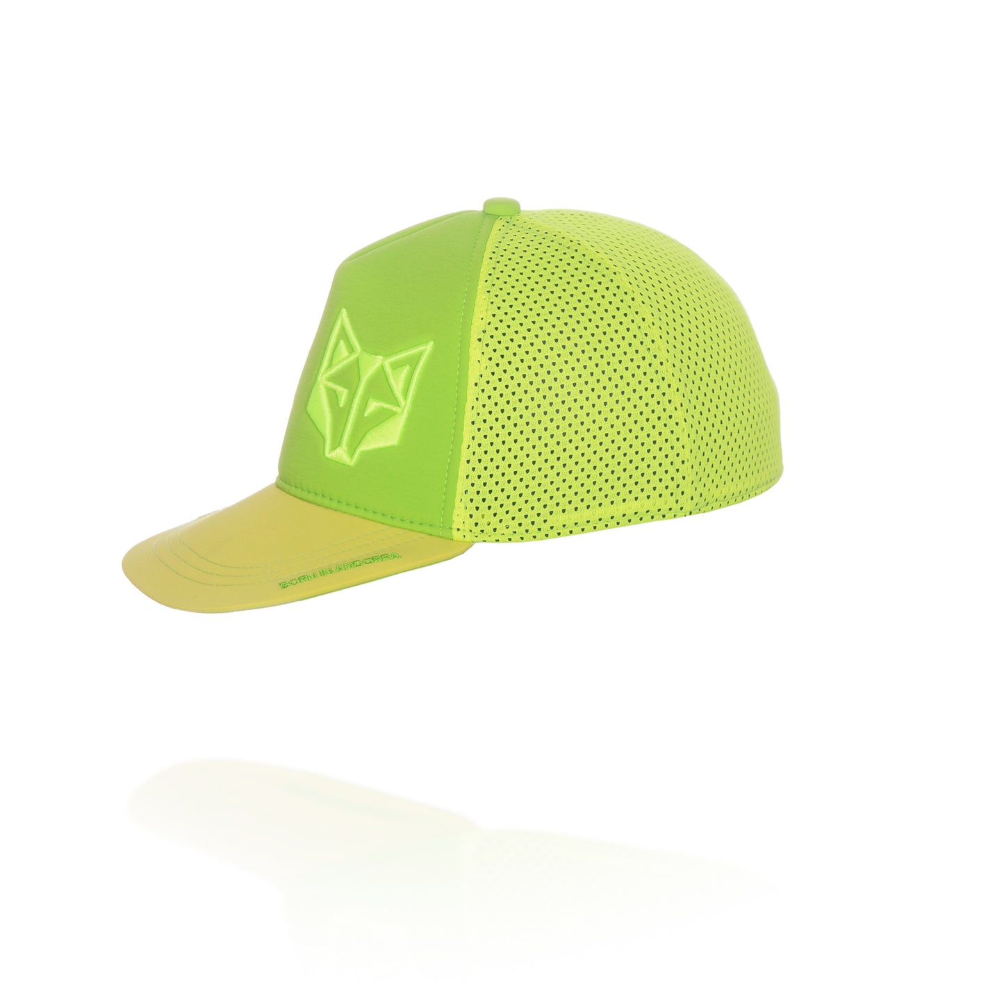 Gorra Snapback - Fluo Green & Fluo Yellow