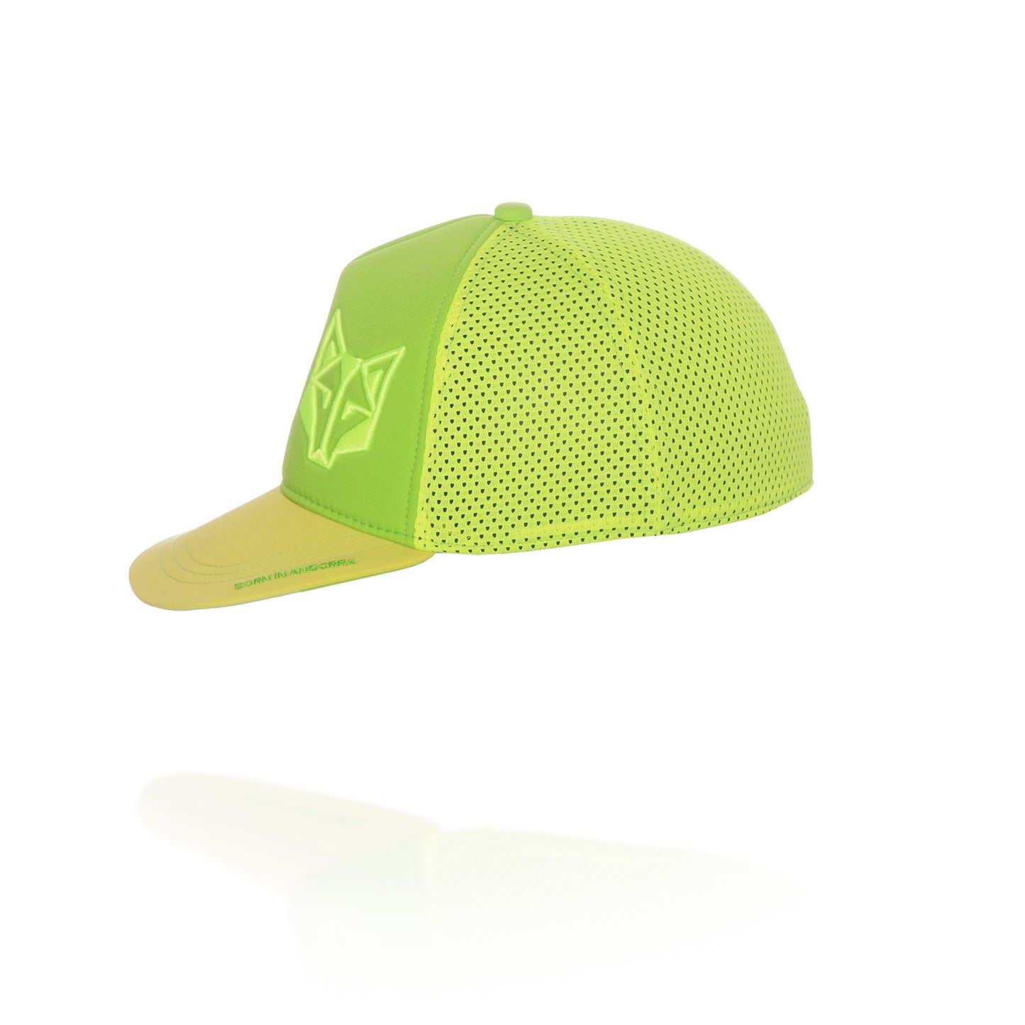 Gorra Snapback - Fluo Green & Fluo Yellow