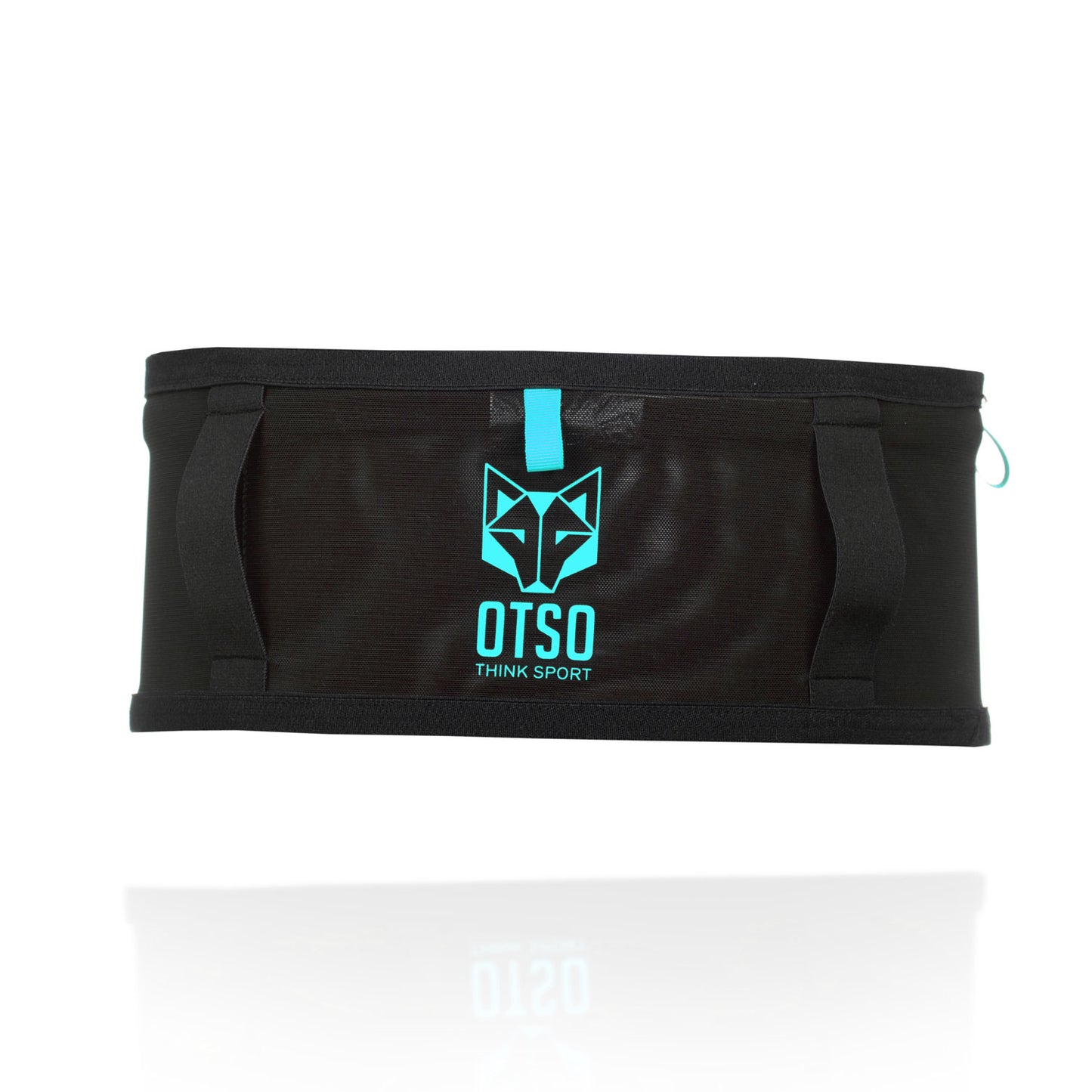 Cinturó de córrer unisex - Black & Turquoise