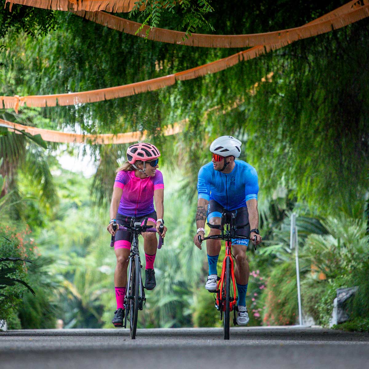 Maillot de ciclisme màniga curta dona - Fluo Blue (Outlet)