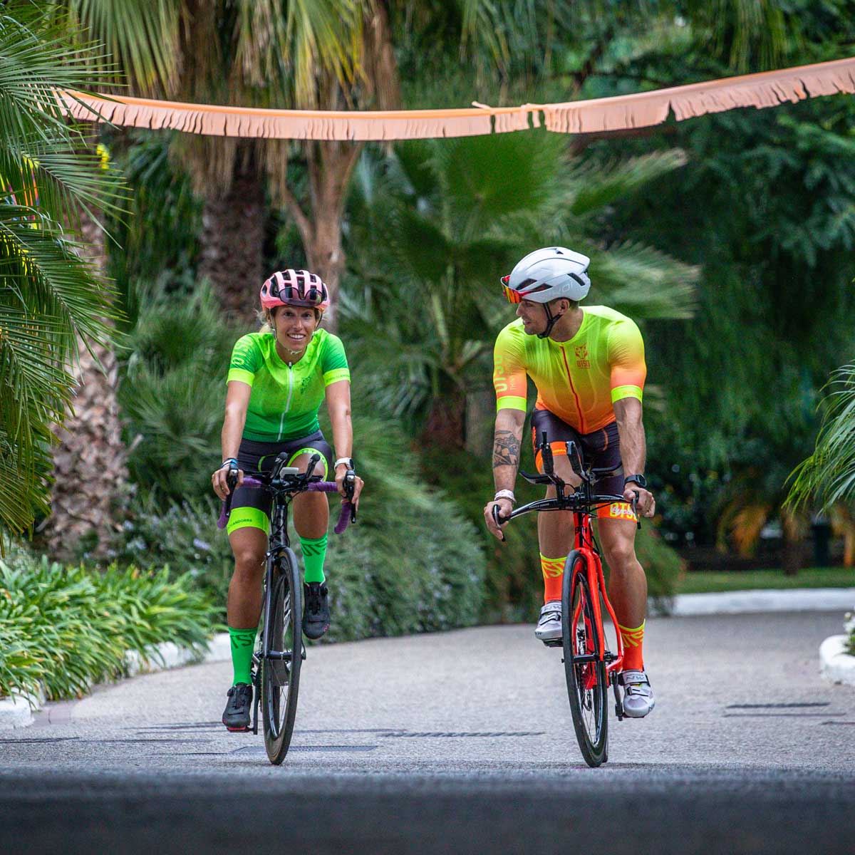 Men's Cycling Shorts - Fluo Green (Outlet)